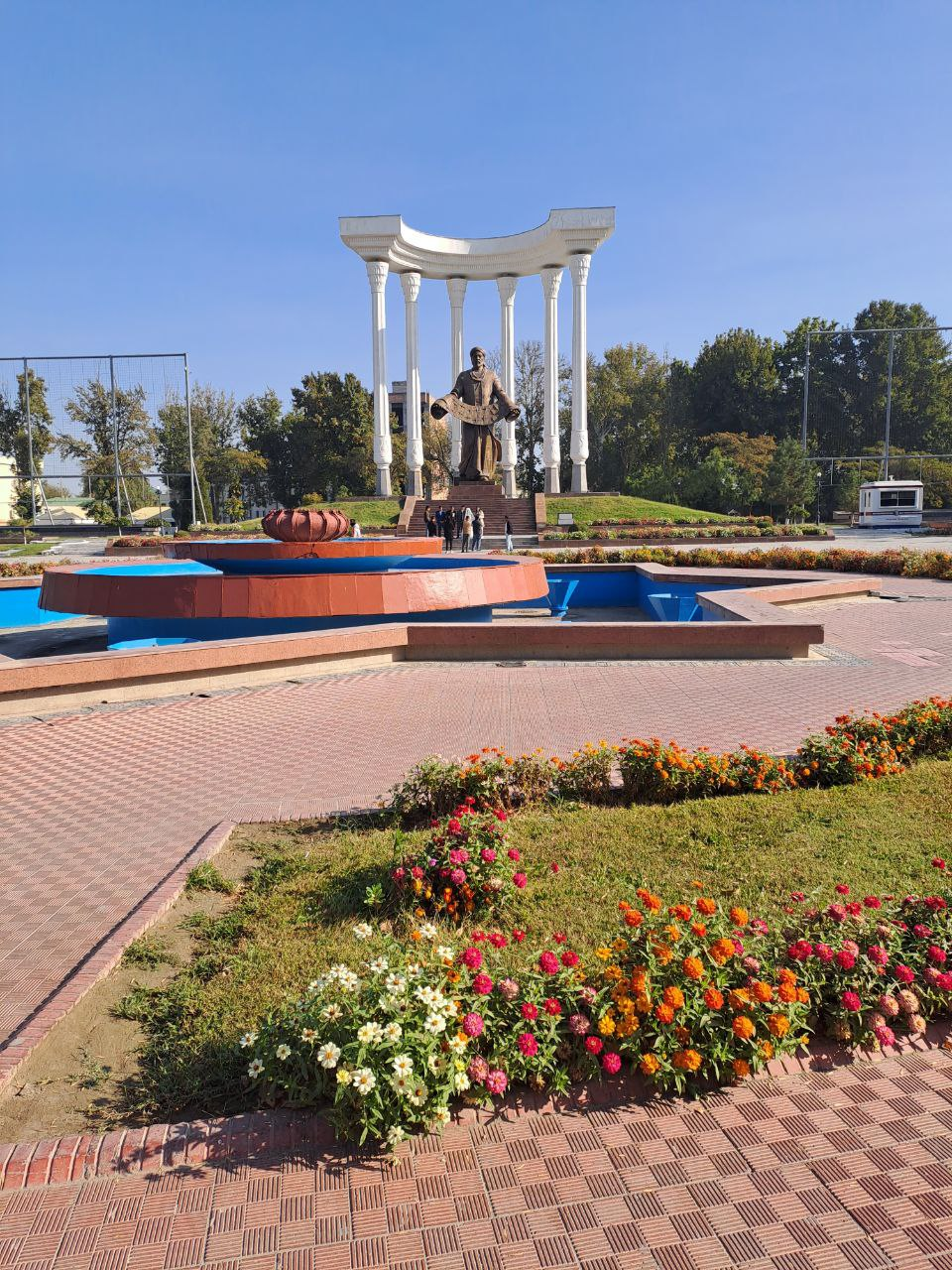 Центральный парк в Фергане